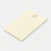 Yellow Lab Face Post-it® Notes (Schuin)