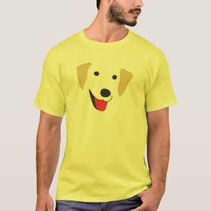 Yellow Lab Face T-shirt