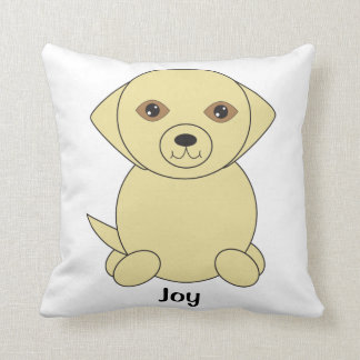 Yellow Lab Hond Schattige Personaliseren Kussen