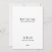 Yellow Lab kerstsnowflake Cute Dog Labrador Feestdagenkaart (Achterkant)