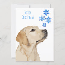 Yellow Lab kerstsnowflake Cute Dog Labrador