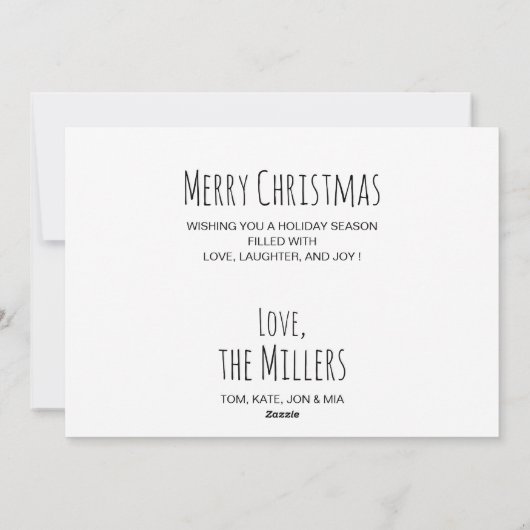 Yellow Lab kerstsnowflake - Cute Labrador Dog Feestdagenkaart (Achterkant)