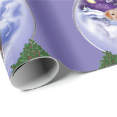 Yellow Lab kerstWereldbol Cadeaupapier (Rol Hoek)