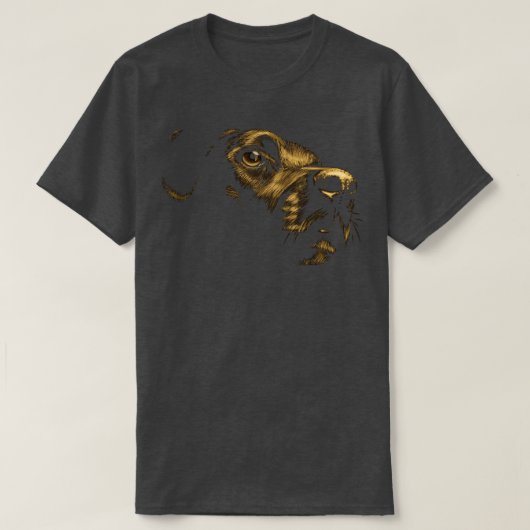 Yellow Lab Liefde Golden retriever Liefhebber Hond T-shirt (Design voorkant)