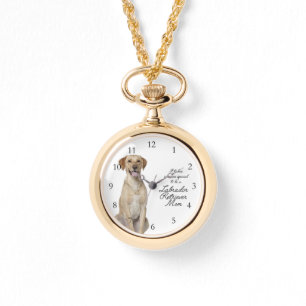 Yellow Lab Mam Watch Horloge