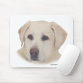 Yellow Lab Mousepad Muismat (Met muis)