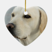 Yellow Lab Ornament (Achterkant)