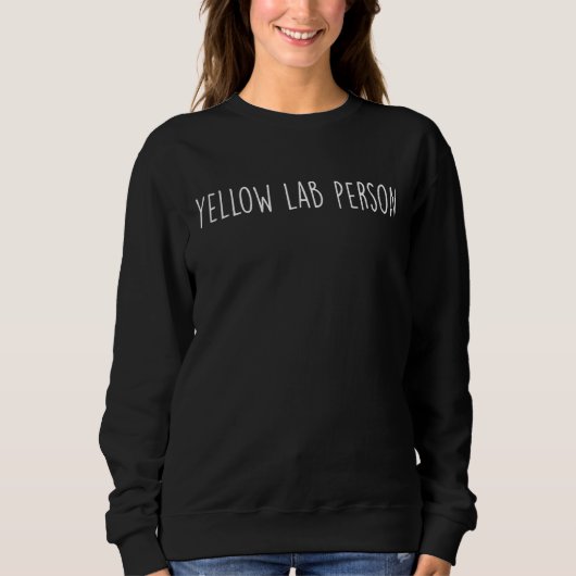Yellow Lab Person Yellow Labrador Retriever Lab Mo Trui (Voorkant)