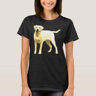 Yellow Lab Sticker T-shirt