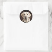 Yellow Lab Stickers (Tas)