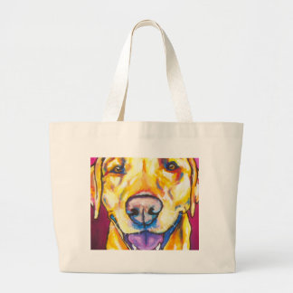 Yellow Labrador 1 Grote Tote Bag