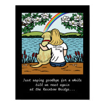 Yellow Labrador Angel en mam Blonde L Poster