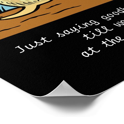 Yellow Labrador Angel en mam Blonde S Poster (Hoek)