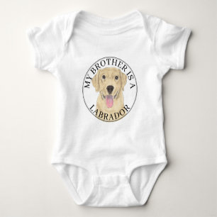 Yellow Labrador Dog Romper