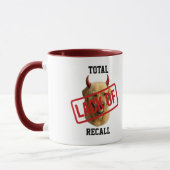 Yellow Labrador funny 'Lack of Recall' Mug Mok (Links)