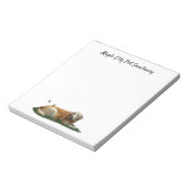 Yellow Labrador gemengd Notitieblok van rashonden (Linkerzijde)