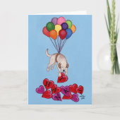 Yellow Labrador - Hartelijk dank Bedankkaart (Voorkant)