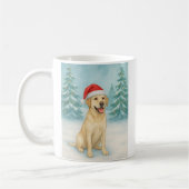 Yellow Labrador Koffiemok (Links)