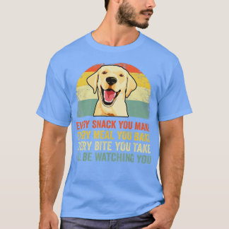 Yellow Labrador Lab Dad Yellow Labrador Retrieve T-shirt