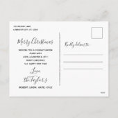 Yellow Labrador Merry kerstlabrador Retriever Feestdagenkaart (Achterkant)