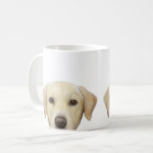 Yellow Labrador Original van miart Koffiemok (Voorkant links)
