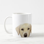 Yellow Labrador Original van miart Koffiemok (Links)
