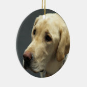 Yellow Labrador Ornament (Rechts)