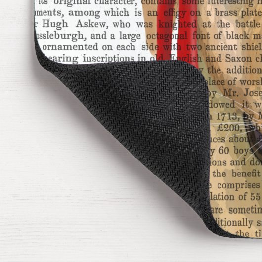 Yellow Labrador Pirate 2 Muismat (Hoek)