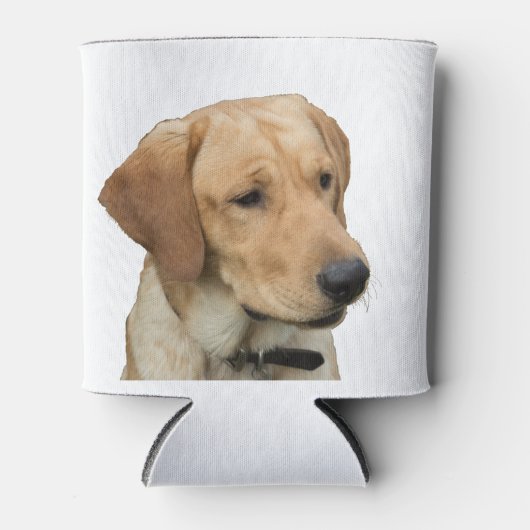 Yellow Labrador Retriever Blikjeskoeler (Voorkant)