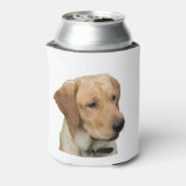 Yellow Labrador Retriever Blikjeskoeler (Blikje Achterkant)