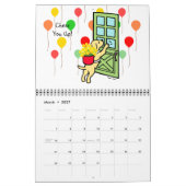 Yellow Labrador Retriever Cartoon Agenda 2015 Kalender (Mar 2027)