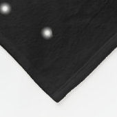 Yellow Labrador Retriever Christmas Tree Light Paj Fleece Deken (Hoek)