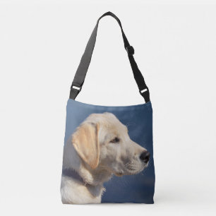 Yellow Labrador Retriever Crossbody Tas