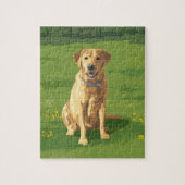 Yellow Labrador Retriever Dog Legpuzzel (Verticaal)