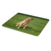 Yellow Labrador Retriever Dog Snijplank (Hoek)