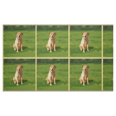 Yellow Labrador Retriever Dog Stof (Fat Quarter)