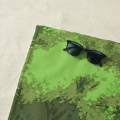 Yellow Labrador Retriever Dog Strandlaken (In situ)