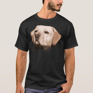 Yellow Labrador Retriever Face T-shirt