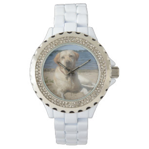 Yellow Labrador Retriever Horloge