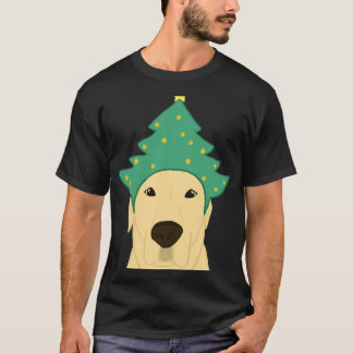 Yellow Labrador Retriever kerst T-shirt
