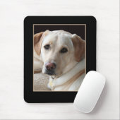Yellow Labrador Retriever Mousepad Muismat (Met muis)