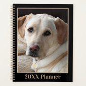 Yellow Labrador Retriever Planner (Voorkant)