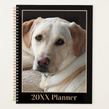 Yellow Labrador Retriever Planner