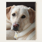 Yellow Labrador Retriever Planner (Achterkant)