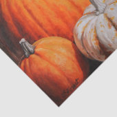 Yellow Labrador Retriever Puppy Dog Pumpkin Autumn Tissuepapier (Detail)