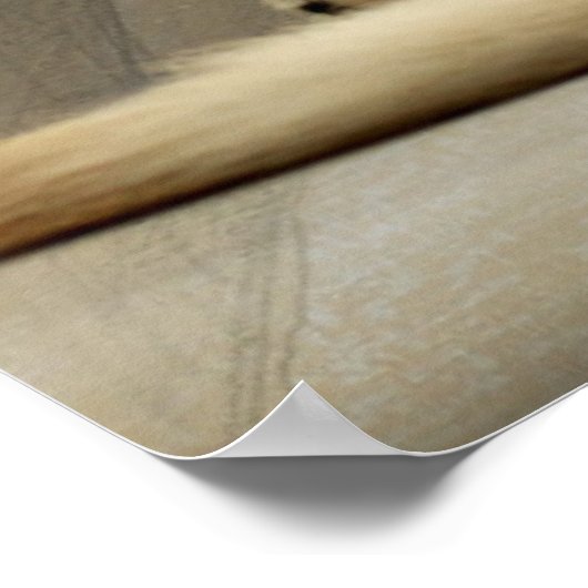 Yellow Labrador Retriever Puppy Poster (Hoek)