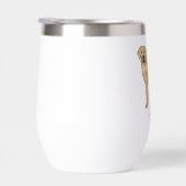 Yellow Labrador Retriever Schattige Lab Hond Aange (Rechts)