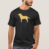Yellow Labrador Retriever Silhouette Lab Lover's