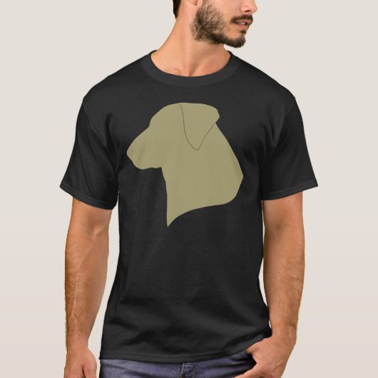 Yellow Labrador Retriever T-shirt (Voorkant)