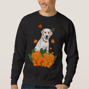 Yellow Labrador Retriever Thanksgiving Pumpkin Fal Trui